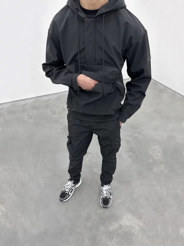 Nylon Half Zip Jacket - Image 3