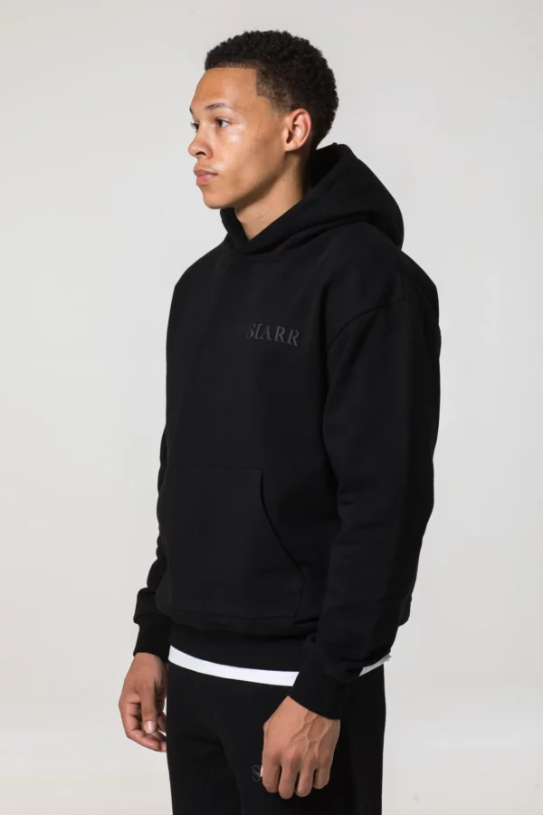 Puff Hoodie - Black - Image 4