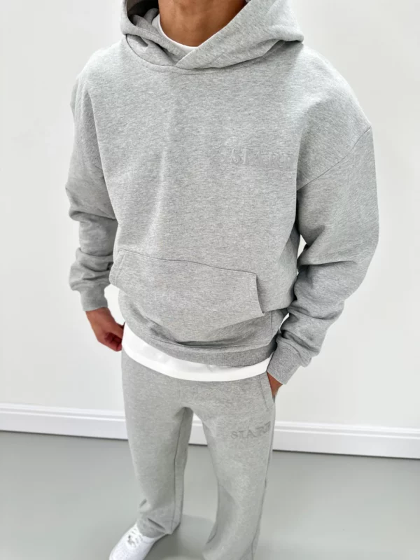 Puff Hoodie - Grey - Image 7