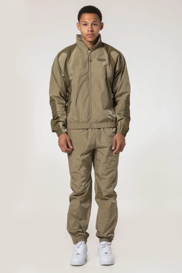 Academy Track Top - Khaki - Image 3