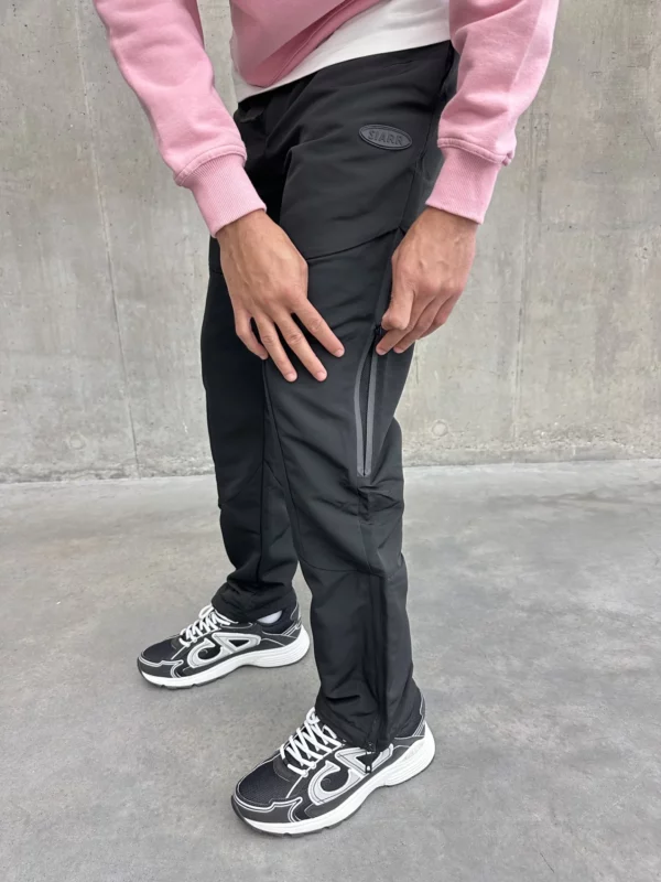 Belted Cargo Pant - Black - Image 4