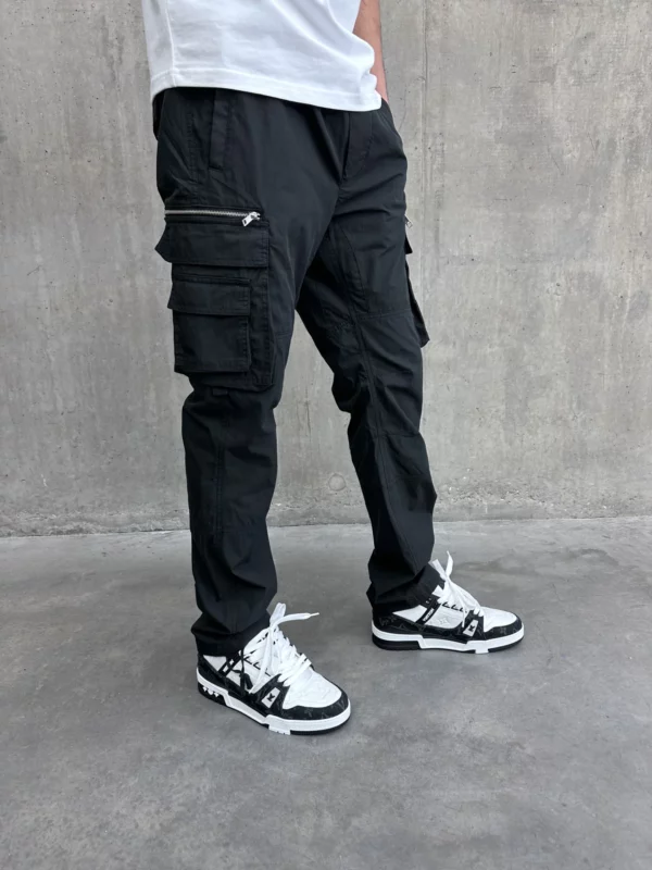 Military Cargo Pant - Black - Image 2
