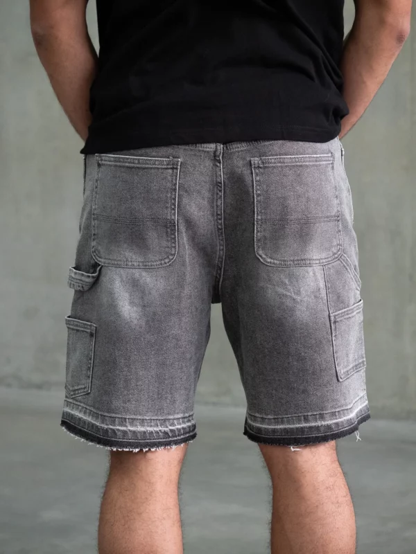 Carpenter Shorts - Dark Grey - Image 6
