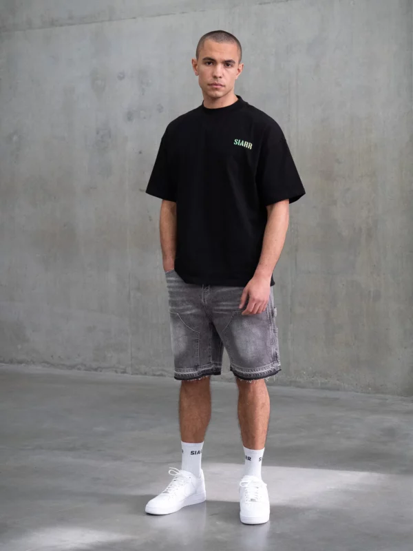 Carpenter Shorts - Dark Grey - Image 4