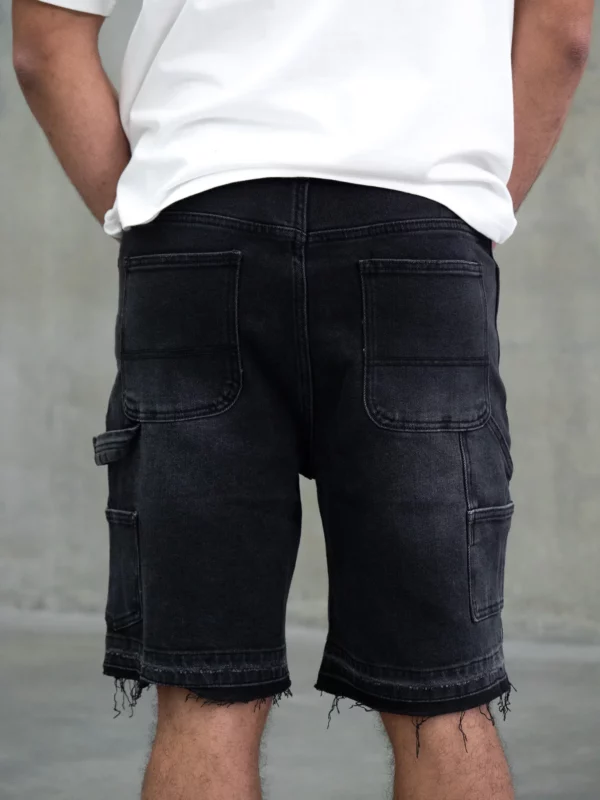Carpenter Shorts - Black - Image 6