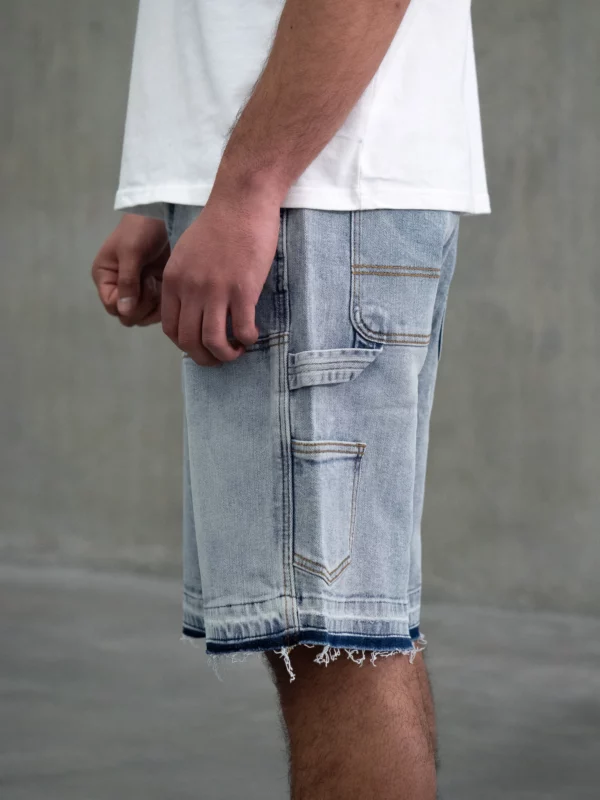 Carpenter Shorts - Blue - Image 6