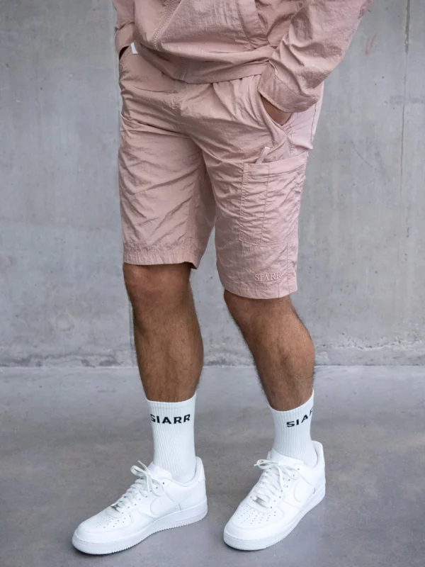 Crinkle Shorts - Pink - Image 2
