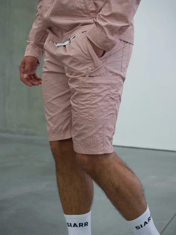 Crinkle Shorts - Pink - Image 3