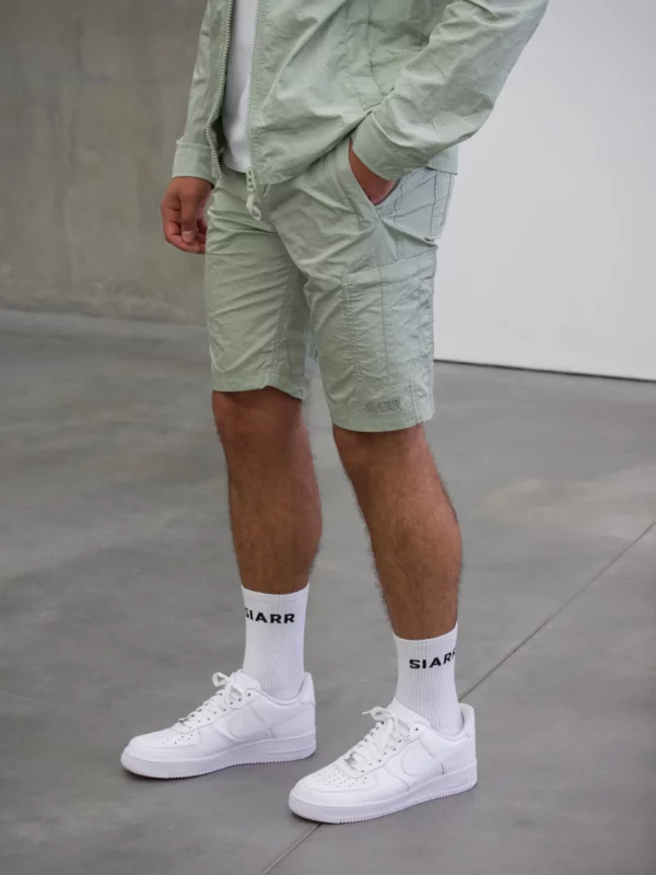 Crinkle Shorts - Mint - Image 3