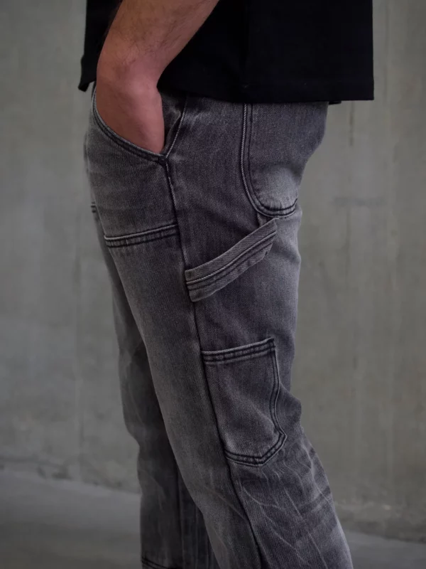 Carpenter Jeans - Dark Grey - Image 4