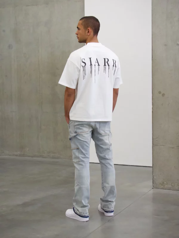 Relaxed Drip Tee - White - Image 3