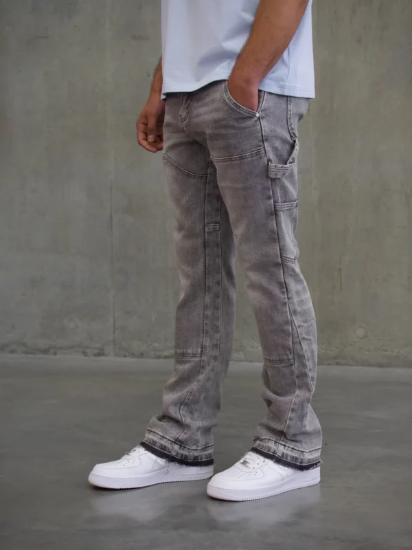 Carpenter Jeans - Light Grey - Image 3