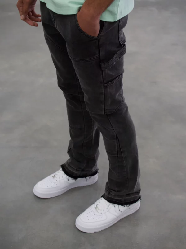 Carpenter Jeans - Washed Black - Image 7