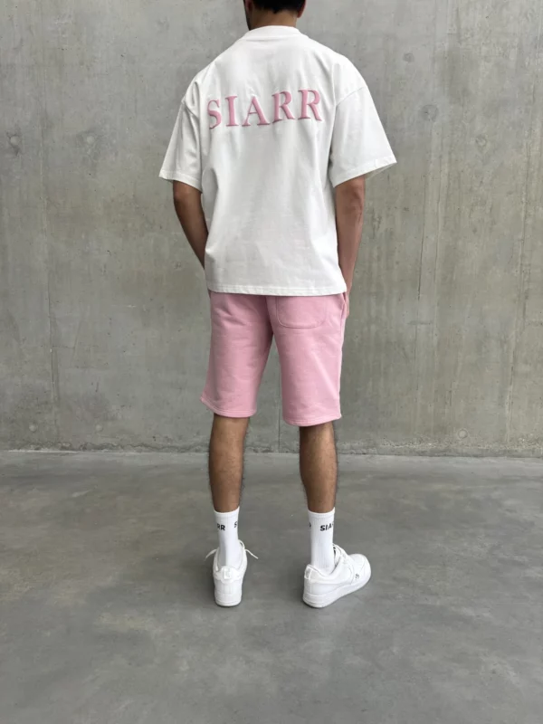 Puff Tee - White/Pink - Image 5