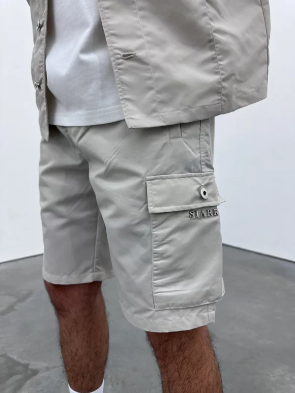 Nylon Shorts - Stone - Image 5