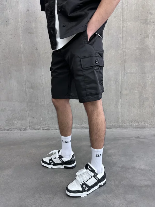 Nylon Shorts - Black - Image 4
