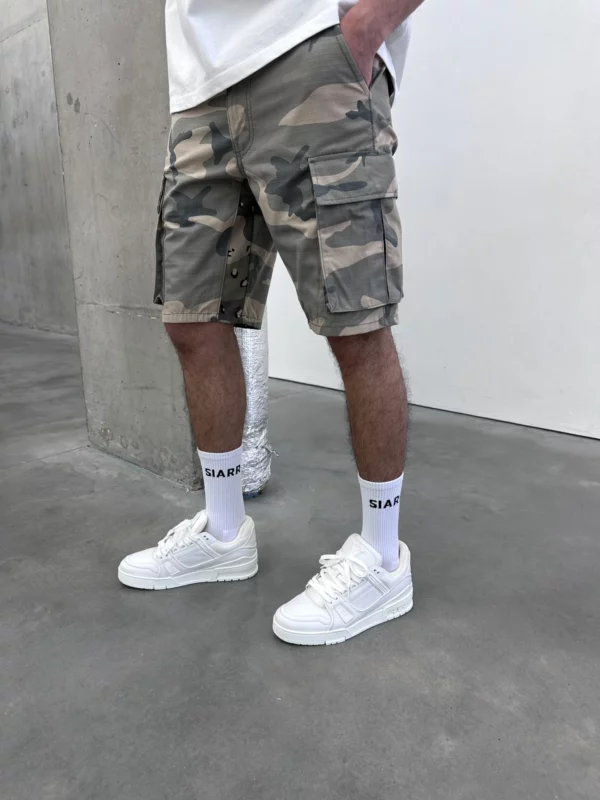 Camo Shorts - Sage - Image 3