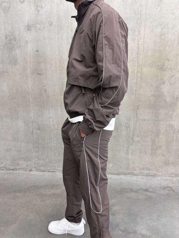 Icon Track Pants - Brown - Image 3