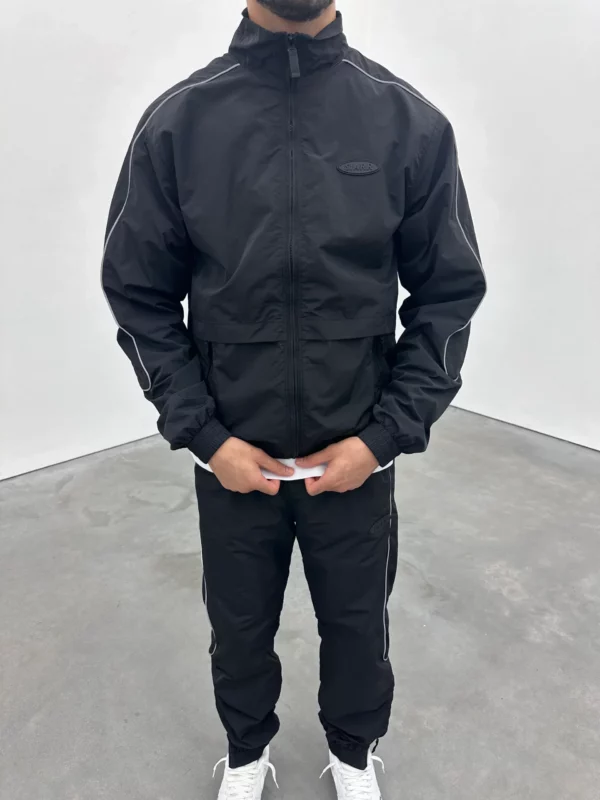 Icon Track Jacket - Black - Image 5