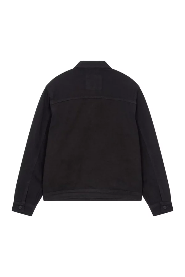 Denim Jacket - Black - Image 2