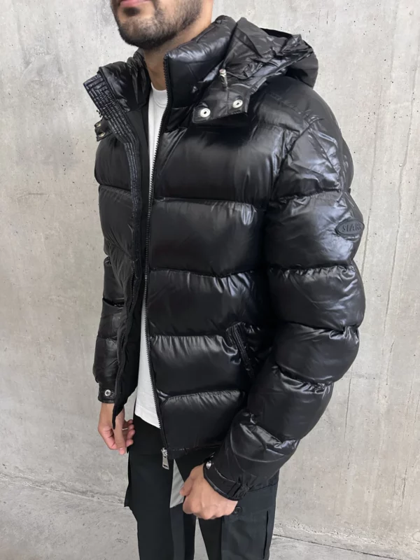 Puffer Jacket - Black - Image 5