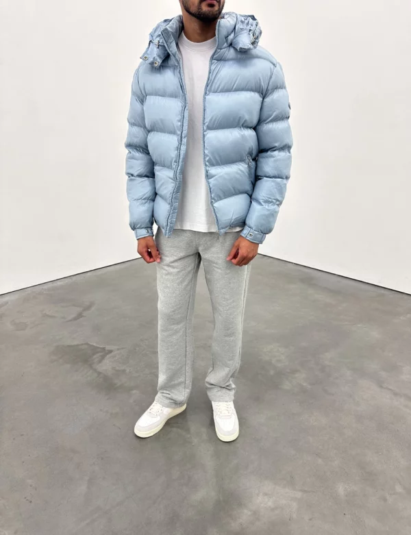 Puffer Jacket - Baby Blue - Image 6