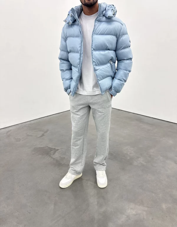 Puffer Jacket - Baby Blue - Image 3