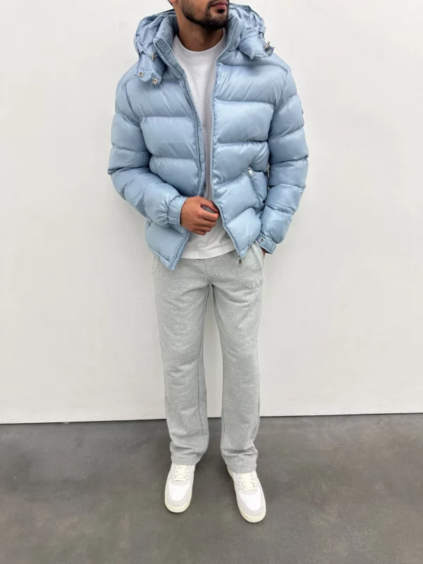 Puffer Jacket - Baby Blue - Image 5