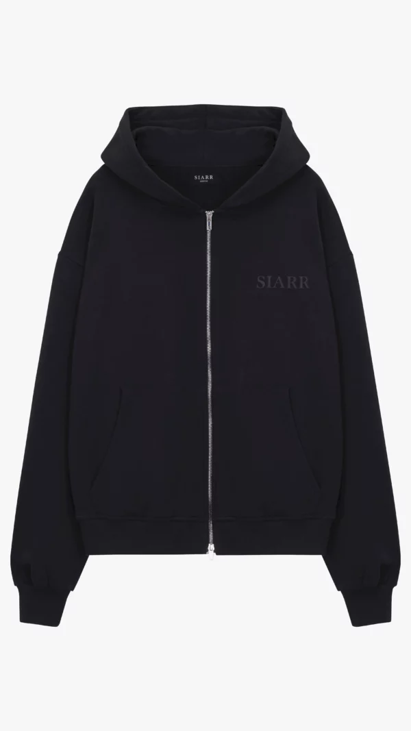 Zip Hoodie - Black