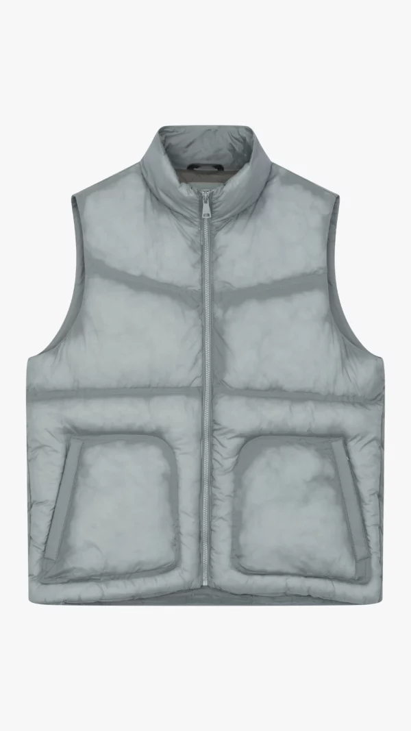 Contrast Gilet - Green