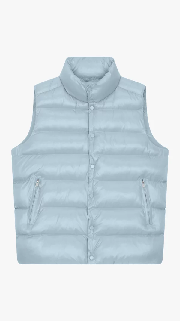 Puffer Gilet - Baby Blue
