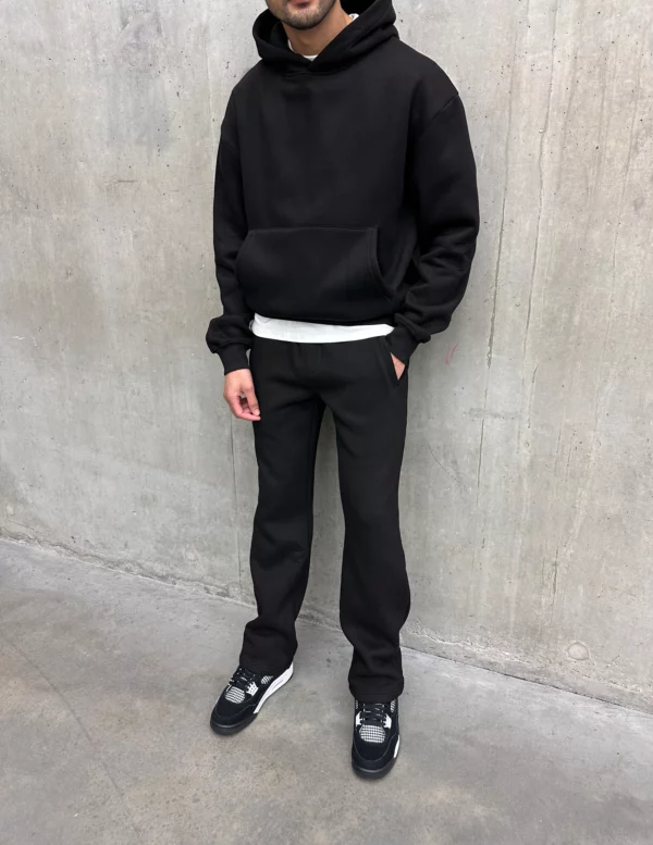 Essential Hoodie - Black - Image 5