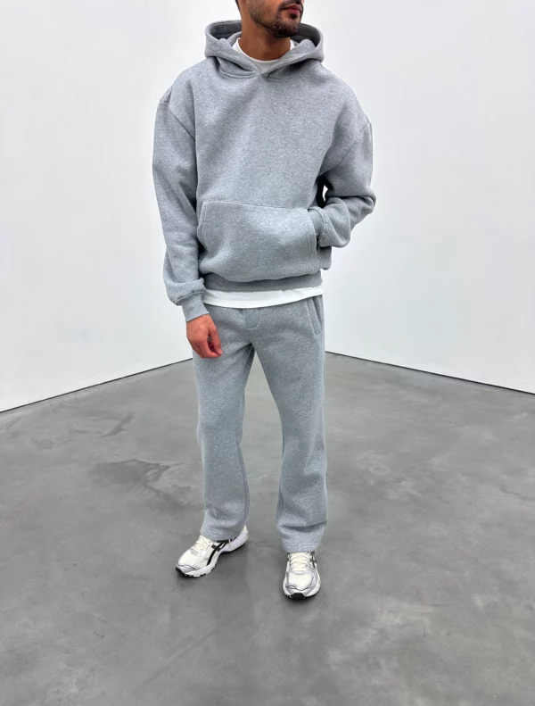 Essential Hoodie - Light Grey - Image 4