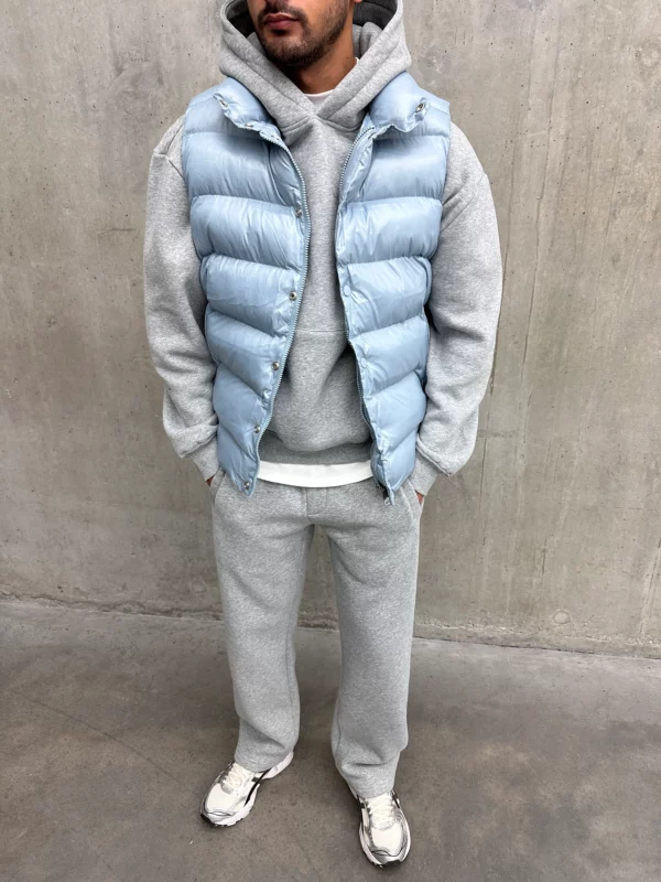Essential Hoodie - Light Grey - Image 8