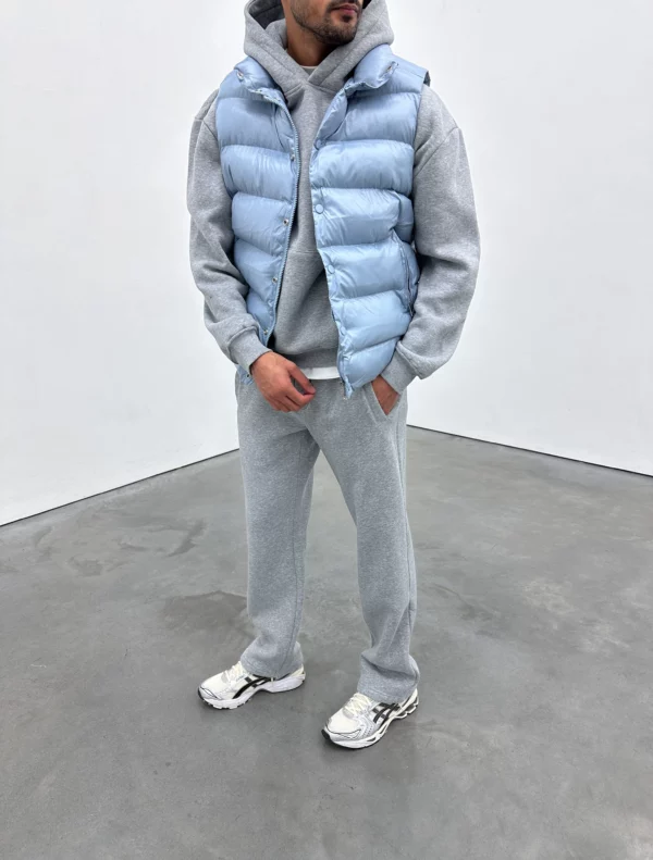 Essential Hoodie - Light Grey - Image 6