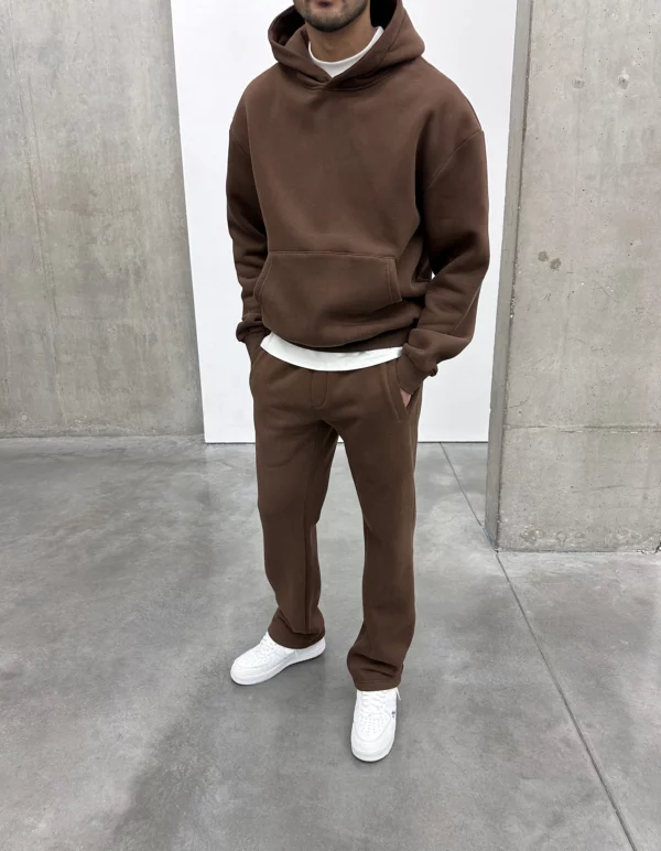 Essential Joggers - Brown - Image 5
