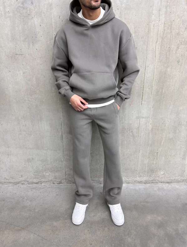 Essential Hoodie - Dark Grey - Image 7