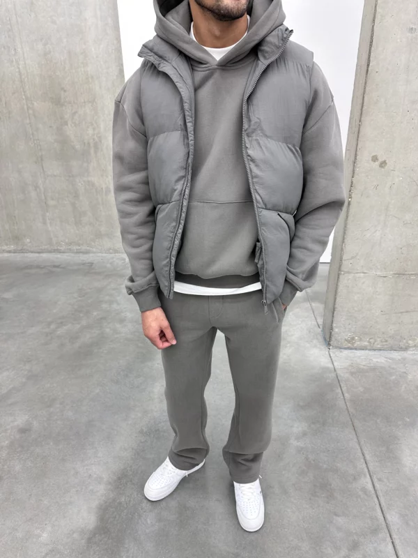 Essential Hoodie - Dark Grey - Image 3