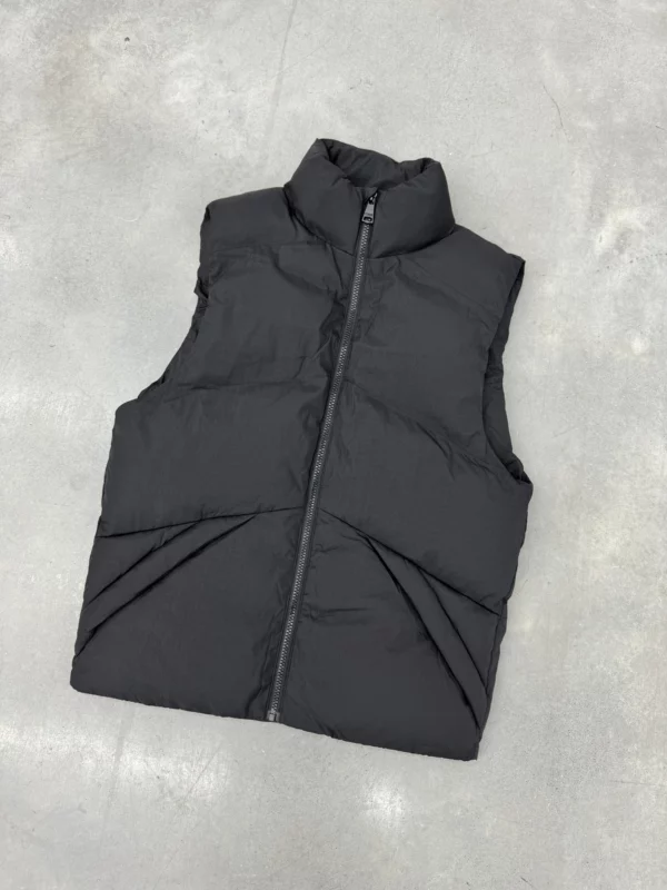 Crinkle Gilet - Black - Image 8