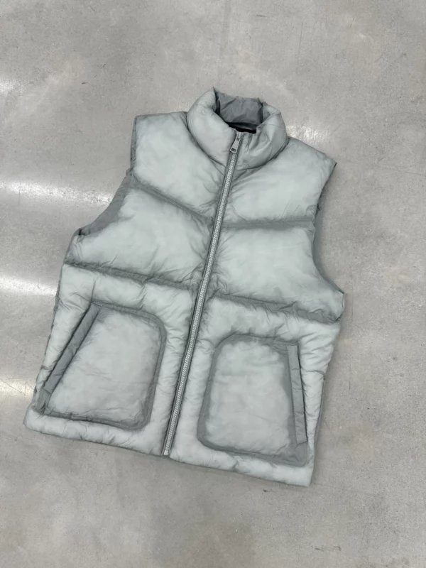 Contrast Gilet - Green - Image 7