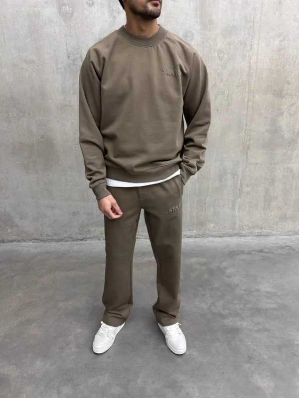 Puff Sweatshirt - Brown - Image 4
