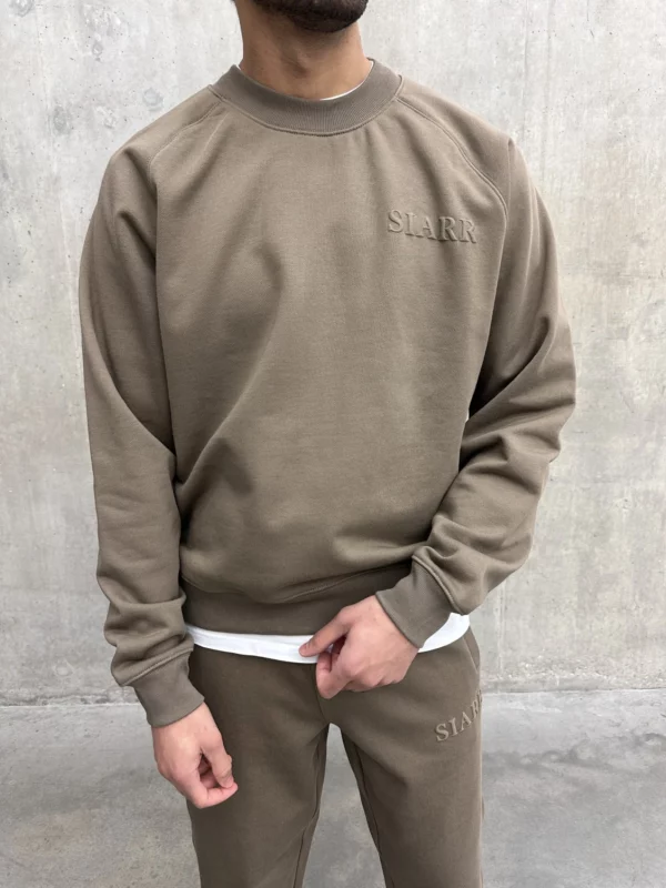 Puff Sweatshirt - Brown - Image 3
