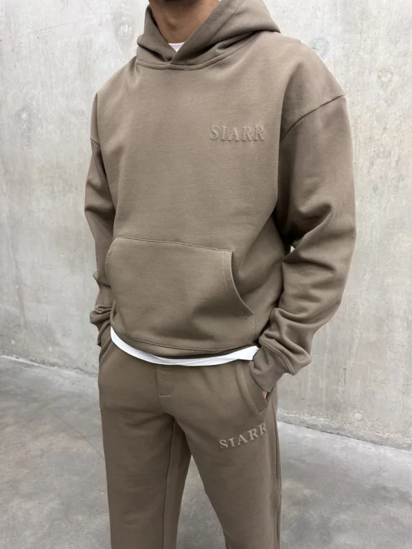 Puff Hoodie - Brown - Image 3