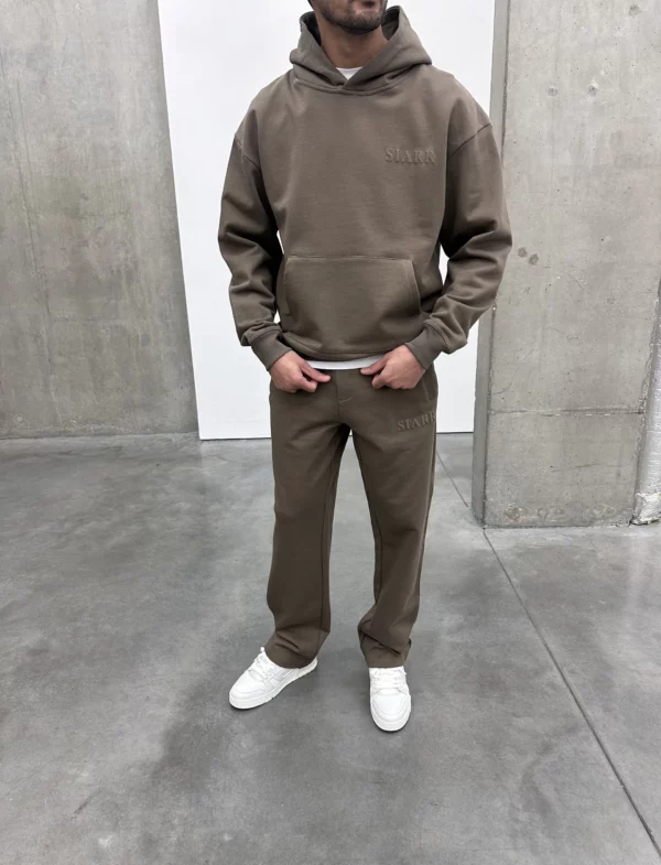 Puff Hoodie - Brown - Image 5