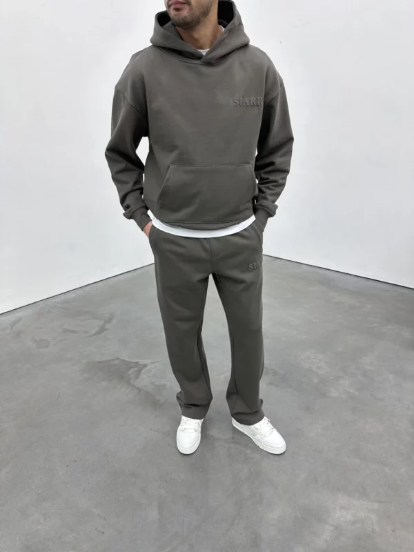 Puff Hoodie - Dark Khaki - Image 4