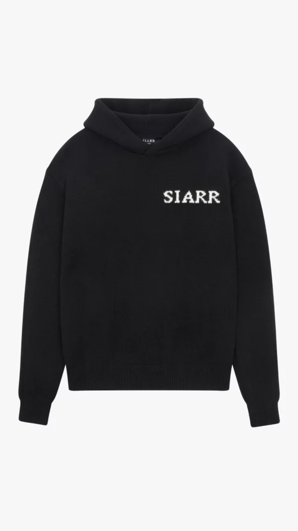 Knit Hoodie - Black