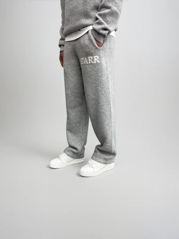 Knit Joggers - Grey - Image 3