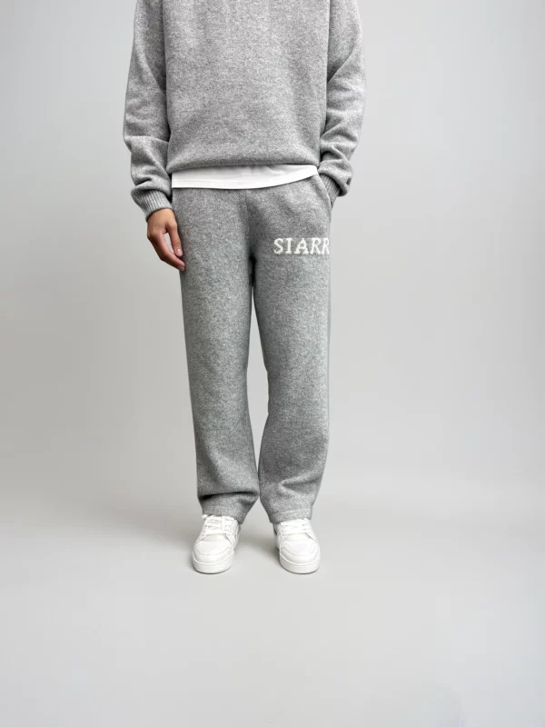 Knit Joggers - Grey - Image 4