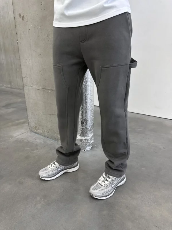 Essential Carpenter Joggers - Dark Grey - Image 2