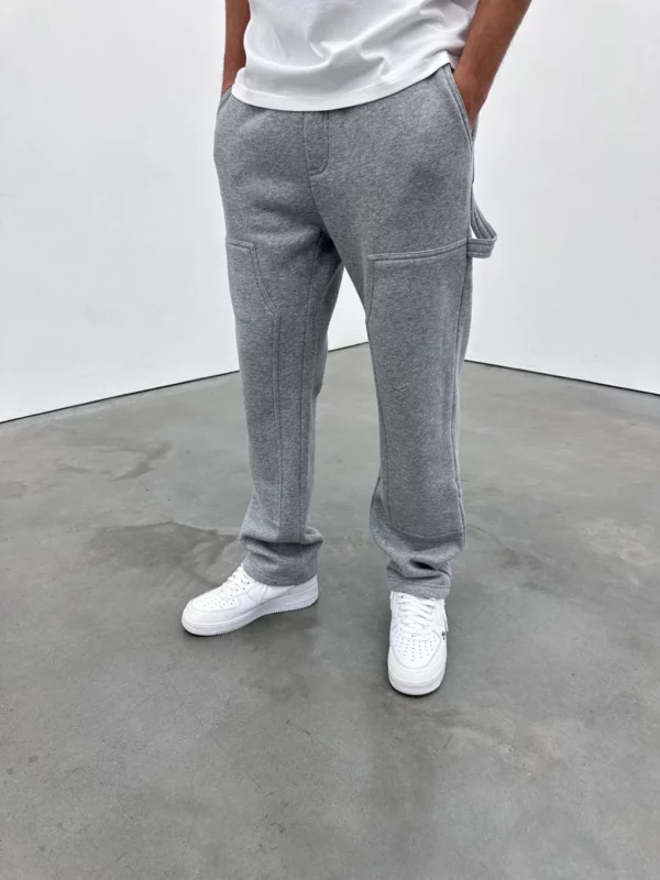 Essential Carpenter Joggers - Light Grey - Image 2